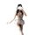 Transparent sexy lingerie set featuring a provocative open-crotch design, paired with a delicate lolita-style petticoat for a...