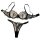 Sheer black lace lingerie set with leaf pattern, featuring ultra-thin bra and matching thong for sensual temptation.
