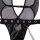 Utopia sexy lace bodysuit for women – sleek patent leather & mesh halter cut-out bodysuit with grommets and zipper detail