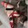 Valentine's Day Sexy Bow-Tie Thong Set with Open-Crotch Design - New Year Lingerie Outfit for Seduction - Product Image