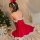 Velvet bunny girl lingerie set - playful & cute new year outfit for women, sexy costume dress with matching accessories
