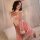 Velvet christmas lingerie set - festive new year lolita sleepwear & matching robe outfit, featuring soft pink velvet with ruf...
