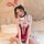Sexy velvet new year lingerie set featuring bunny ears and fluffy details, perfect for role play and cosplay outfits.