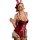 Velvet new year lingerie set featuring a festive bunny girl costume with red corset design, perfect for holiday-themed sleepw...