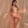 Vintage chinese-inspired sheer chiffon hanfu-style corset with floral embroidery, paired with a flowing robe for an elegant b...
