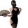 Vintage chinese-style lingerie dress with sexy side-slit cheongsam design, elegant and alluring for women.
