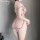 Vintage chinese qipao lingerie set - sheer retro floral embroidered sleepwear with high slit & mandarin collar