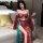 Vintage chinese silk bodice set featuring retro tang dynasty design, elegant embroidery, and jade ring detail, perfect for er...