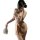 Vintage imperial court lingerie set for women – elegant lace bodysuit with sheer back and high-waisted panty, perfect for ele...