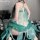 Vintage-inspired lace hanfu lingerie set featuring sheer silk-chiffon design, romantic and chic style perfect for bedroom wea...