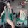 Vintage-inspired sheer silk-chiffon hanfu lingerie set, romantic chic style for women, perfect for bedroom wear.