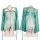 Vintage-inspired sheer silk-chiffon romantic bedroom outfit featuring lace detailing and elegant design, perfect for chic chi...