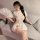 Vintage-inspired lace sheer sleepwear set featuring a cheongsam style nightgown, modest yet seductive design perfect for plus...