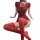 Vintage lace cheongsam lingerie set featuring sheer floral design, backless style with crisscross detailing, perfect for roma...