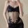 Wangchunshan sexy lace bodysuit featuring delicate floral lace design, open-crotch style, perfect for women seeking pure eleg...