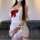 Wanhou heart apron cosplay maid costume set - sexy adult sleepwear & uniform outfit for women, featuring a white dress with r...