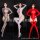 Wild Temptation Sheer Stretch Bodysuit - Sexy See-Through Lingerie Set for Bedroom Romance - Product Image