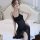 Sexy lace mesh chemise, sheer transparent sleep dress with adjustable straps, elegant design for womens nightwear.