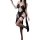 Sexy womens bodysuit featuring lace cut-out design, open slit, halter neck, and provocative harness, perfect for bold fashion...