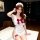 Sexy womens lace maid costume with red bows, perfect for role play and summer sleepwear sets.