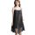 Womens lace sheer sleep dress featuring adjustable straps, loose fit design, and delicate floral patterns for a sexy and comf...