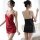 Womens open-back lace deep v sheer sexy lingerie sleepwear set - seductive nightgown & robe