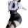 Womens secretary costume set - sexy teacher role play outfit with shirt & skirt