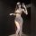 Luxury womens sensual lingerie set featuring a sparkling mesh bralette paired with elegant matching bottoms, perfect for roma...