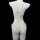 Womens sensual pearl-chain strap bodysuit - sheer deep v lace sleepwear with open-crotch design