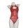 Womens sexy lace bodysuit - sheer pure temptation mesh & lace one-piece outfit, no-undress design