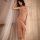 Womens sexy lace sheer nightgown - transparent mesh slip dress for romantic evenings