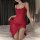Sexy lace sheer nightgown with adjustable straps, ultra-feminine design, perfect for womens sleepwear.