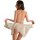 Woman wearing sheer butterfly chemise and matching robe, back view of womens sexy lingerie sleep set - pure temptation nightw...