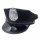 Black police-style cap with shiny badge for womens sexy officer costume role play lingerie outfit.