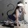 Sexy womens role play student outfit featuring a sailor-style uniform, sheer stockings, and an open-crotch design for easy we...