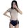 Womens sexy sports-themed lingerie set – football & basketball cheer uniform style bodysuit with lace-up sides and sheer top ...