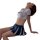 Womens sexy sporty costume set - football babe & student cosplay uniform outfit for passionate play