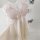 Pink butterfly-themed sleep dress with bow and backless cutout, perfect for summer lounging.