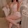 Vintage-inspired lace-trimmed nurse costume set, featuring delicate polka dots and sheer fabric, perfect for role play with e...