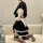 Sexy bunny costume set for women, christmas cosplay outfit with ears & tail, holiday party dress