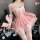 Xianyi christmas bunny girl lingerie set - red velvet sexy costume for new year cosplay & party wear
