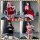 Sexy christmas bunny costume set - seductive holiday lingerie outfit for women, festive naughty dress