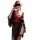 Sexy japanese kimono print black sleepwear set featuring bold red accents and floral patterns, perfect for a daring night out...