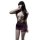 Yaqin Nu Lingerie Set - Sexy OL Secretary Bodycon Skirt with Deep V-Neck & Adjustable Ties - Product Image