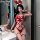 Hot new year lingerie set - sexy lace bunny costume & sleepwear for christmas & valentines day