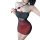 Sexy black and red new year lingerie sleep dress featuring sheer lace bodysuit, padded straps, and bodycon fit design.