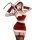 Sexy busty cosplay costume, new year party outfit with sexy mini skirt for nightclub & nye events