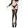 Elegant black thigh-high stockings featuring bow details, perfect for women seeking stylish and sexy legwear.