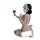Sexy maid costume set featuring lacy chef and housemaid outfit, perfect for cosplay with sensual design elements.