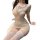 Sexy yeyu qipao lingerie set featuring revealing design, tight fit, pencil skirt, and open bust for womens sleepwear.